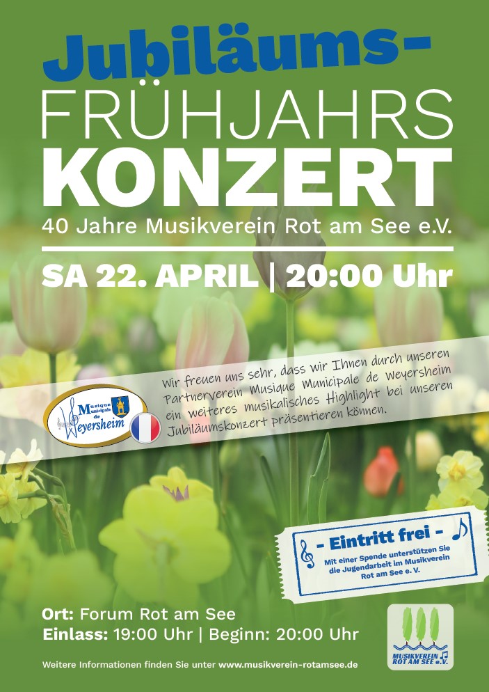 Plakat Konzert